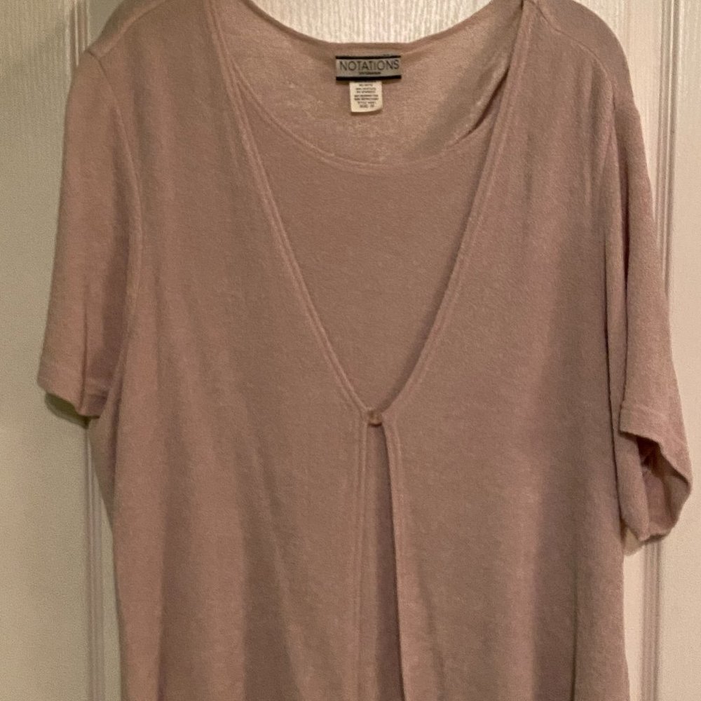 Womans Top with Button closure